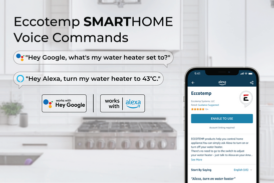 eccotemp smarthome voice comands eccotemp europe